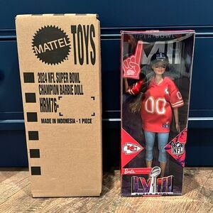 BARBIE SUPER BOWL CHAMPIONS DOLL